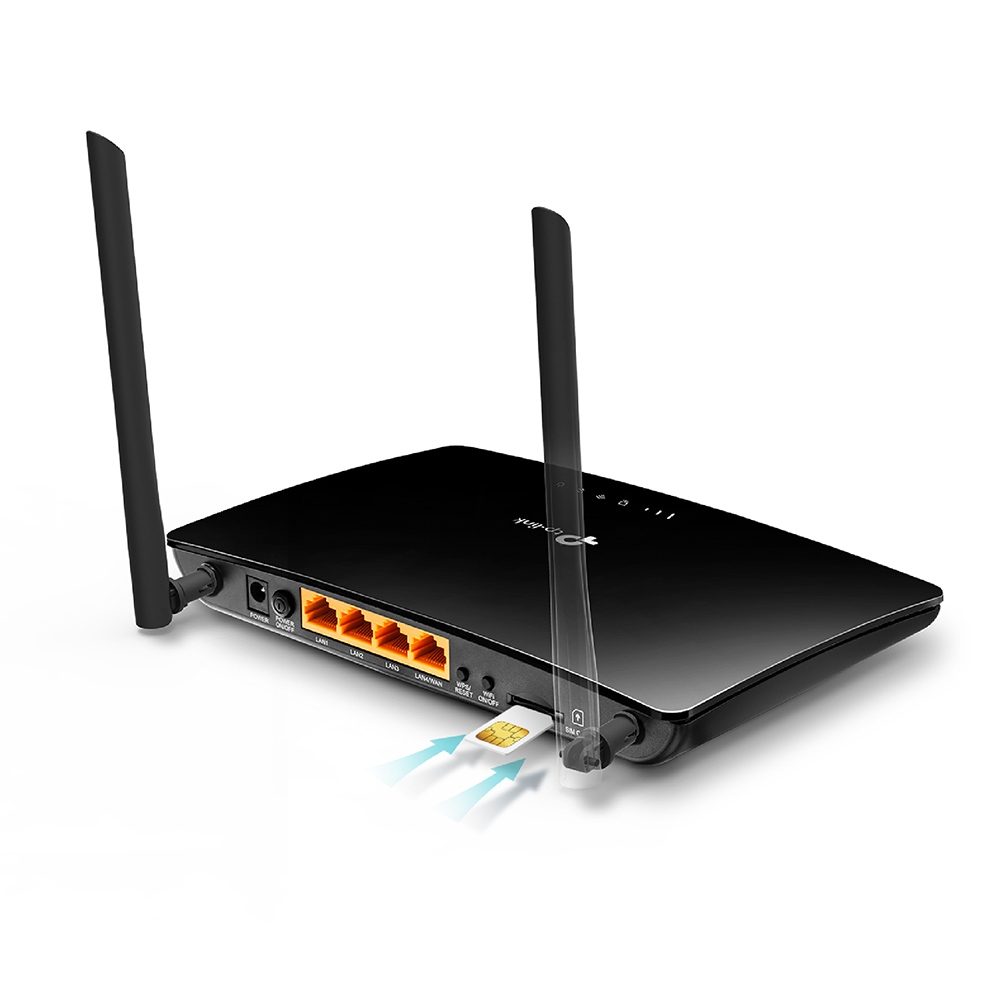 TP-Link TL-MR6400 4G LTE Router - Black