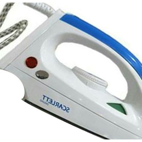 Flat Iron Scarlet Steam & Dry Flat Iron - White,Blue