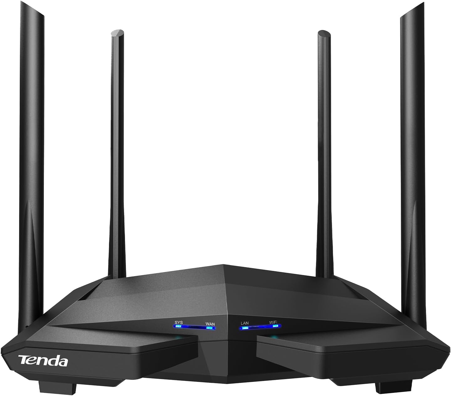 Tenda AC10 AC1200 Wireless Router - Black