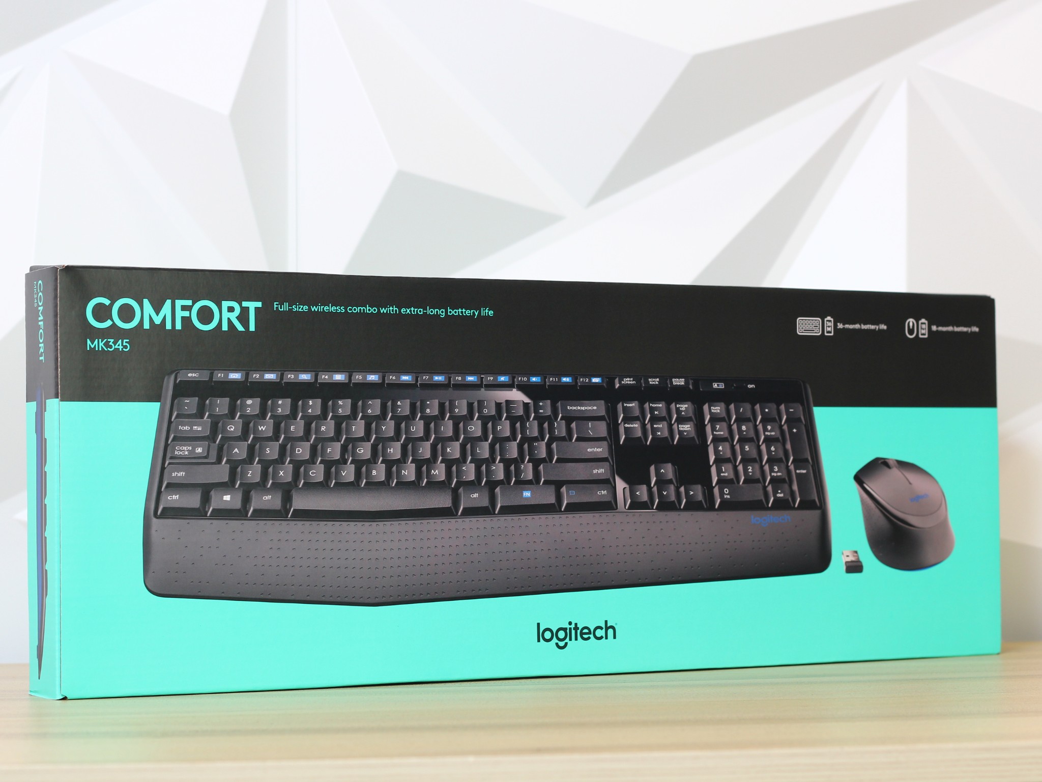 Logitech MK345 Wireless Keyboard and Mouse Combo