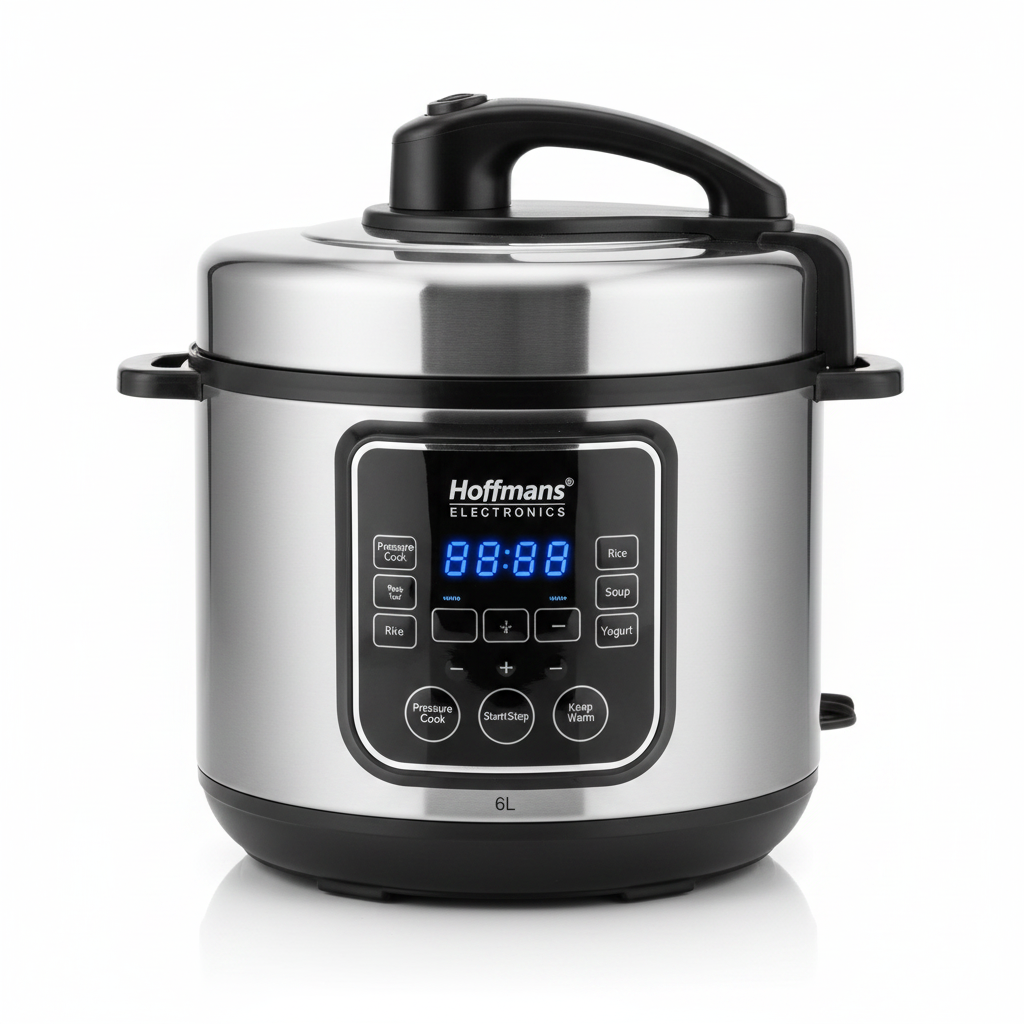 Hoffmans 6L Digital Electric Pressure Cooker HM-718 | 14-in-1 | 1000W