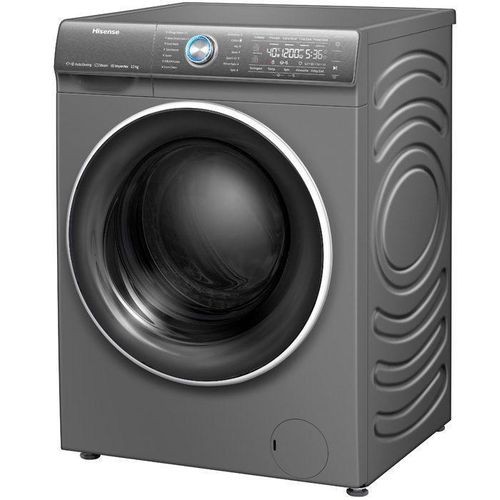 Hisense 12kg Front Load Washing Machine-Grey