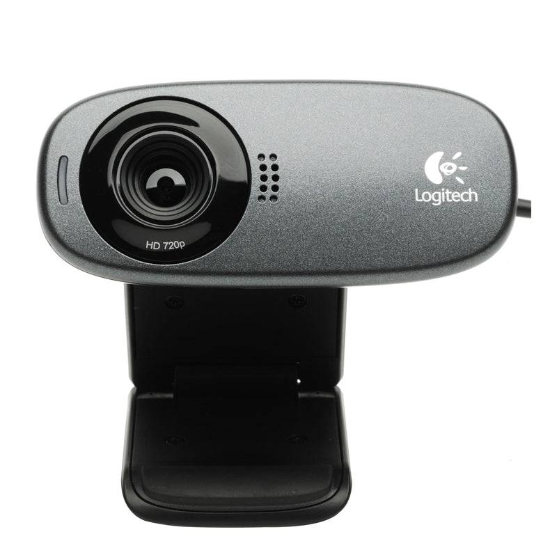 Logitech C310 HD Webcam - Black