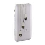 Portable Power Bank 23,000mAh - Black/White