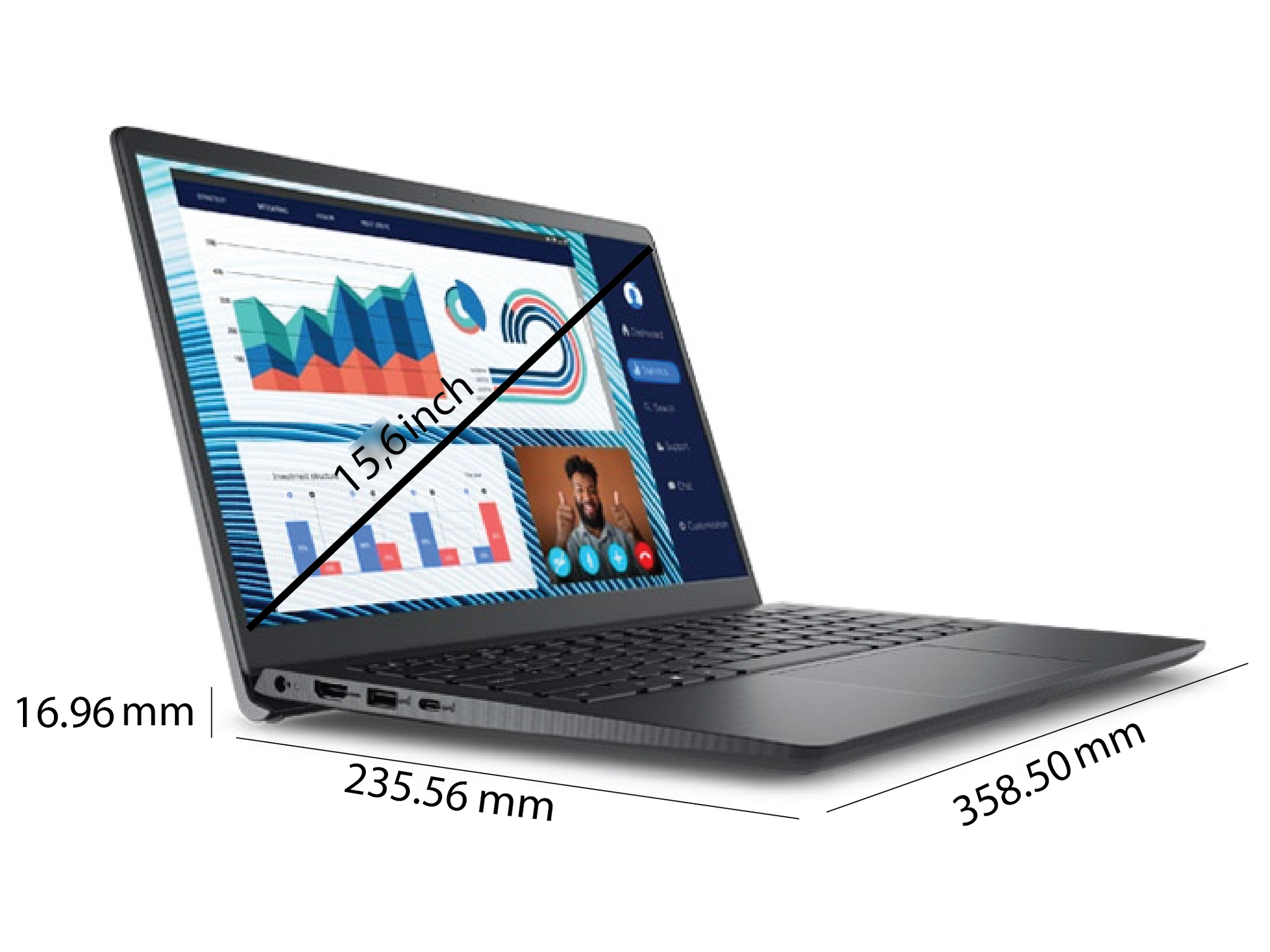 Dell Vostro 3520 Intel Core i5 8GB/512GB SSD