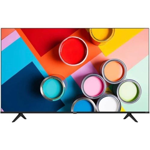 Hisense 50'' TV 4K UHD Smart With Dolby Vision YouTube, Netflixs, Bluetooth & Wi-Fi - Blac