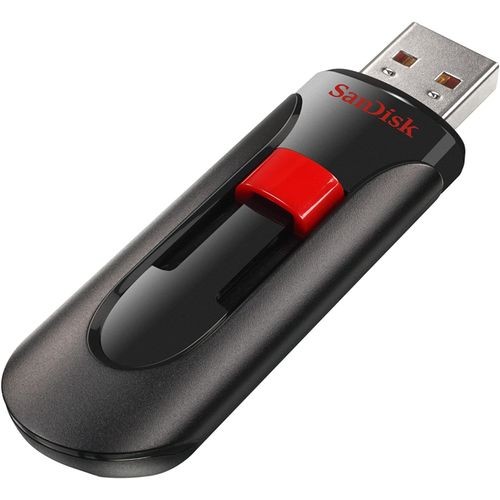 Sandisk 16GB Cruzer Glide USB 3.0 Flash Drive - Black,Red