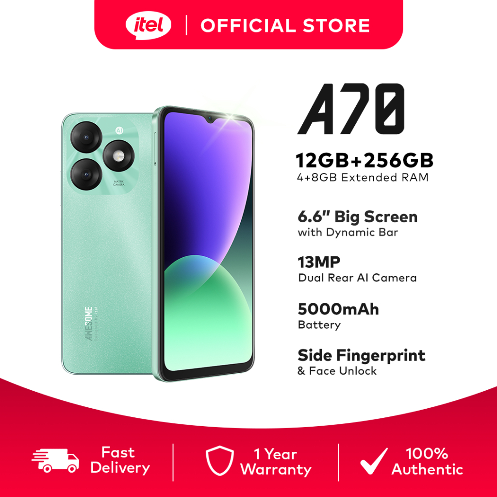itel A70 8GB/256GB