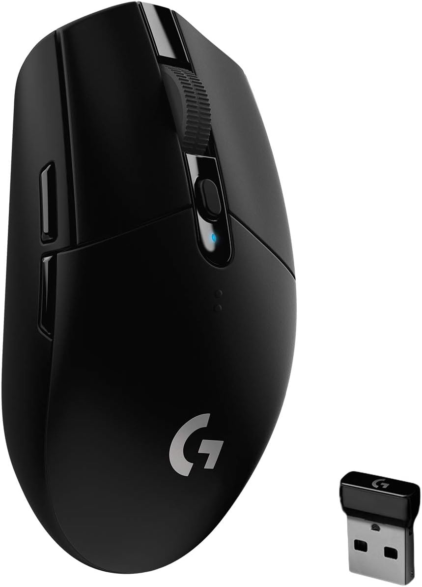 Logitech G304 Lightspeed Wireless Gaming Mouse - Black