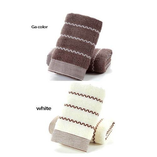 3Pcs Cotton Face Towel Highly Absorbent Supper Comfy