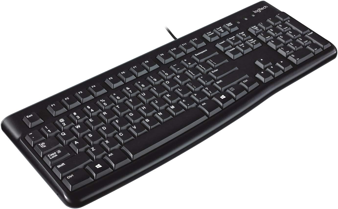 Logitech K120 Wired Keyboard - Black