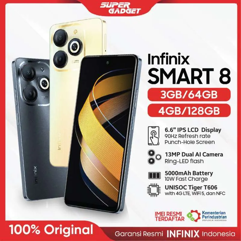 Infinix Smart 8 4GB/128GB
