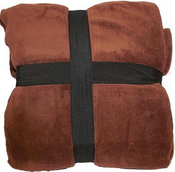 A lightweight, ultra-soft coral fleece blanket weighing 220gsm in a solid pink-blue color combination, resembling faux fur mink, suitable for use as a throw, sofa cover, or bedspread. This flannel bla