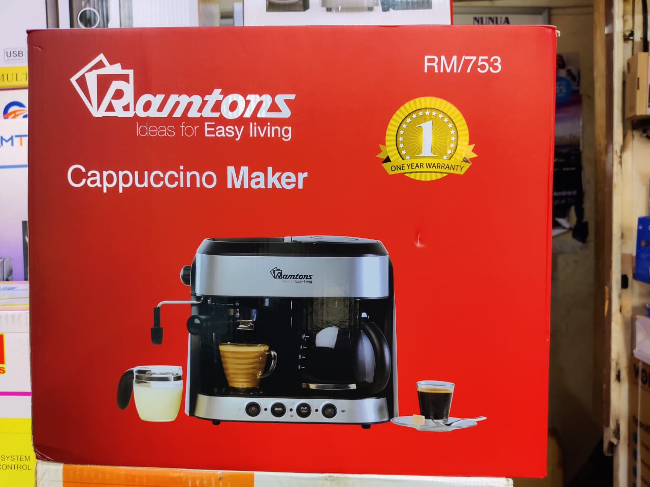 Ramtons Coffee Maker - White