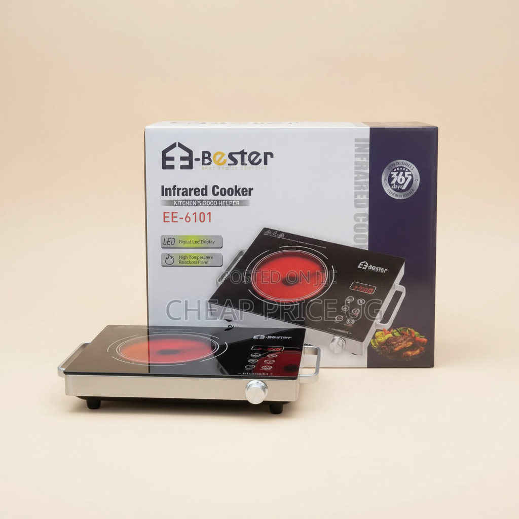 EE-Bester EE-6101 3500W Infrared Cooker - Digital LED Display