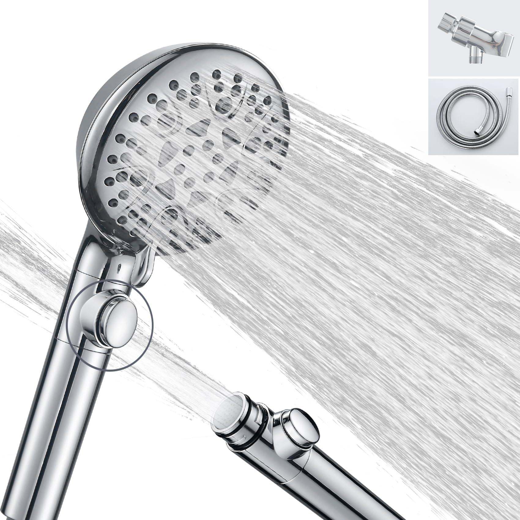 Shower Head - Handheld - Chrome
