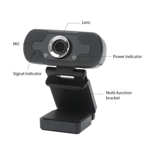 Full HD 1080P Web Camera With Noise Cancellation Microphone Skype Streaming Live Camera For Computer Android TV