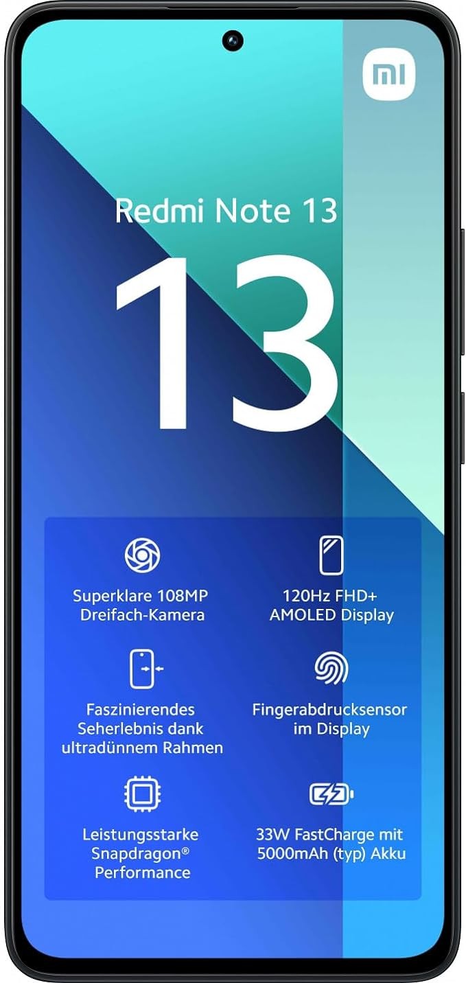 Used Xiaomi Redmi Note 13 128 GB Black