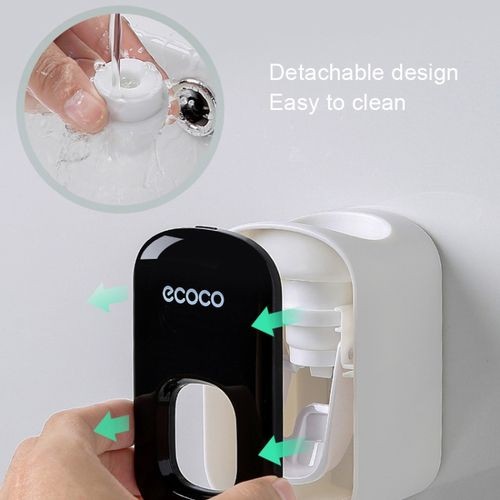 Double Position Automatic Toothpaste Squeezing Device E1922 Black