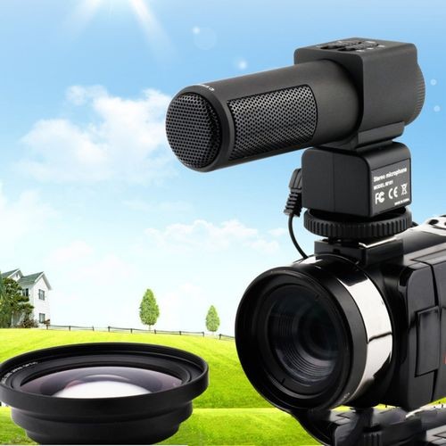 4K HD Night Vision 48MP Home WiFi Live DV Digital Camera, Style:Microphone