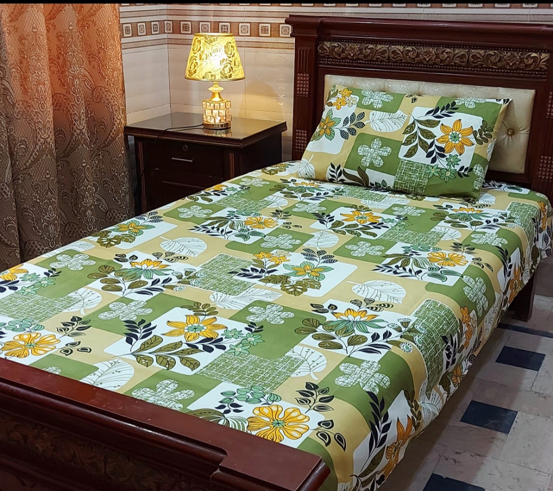 Bed Sheet Set - Single - Cotton