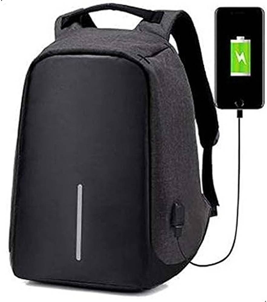 Laptop Backpack - Anti-Theft - Black