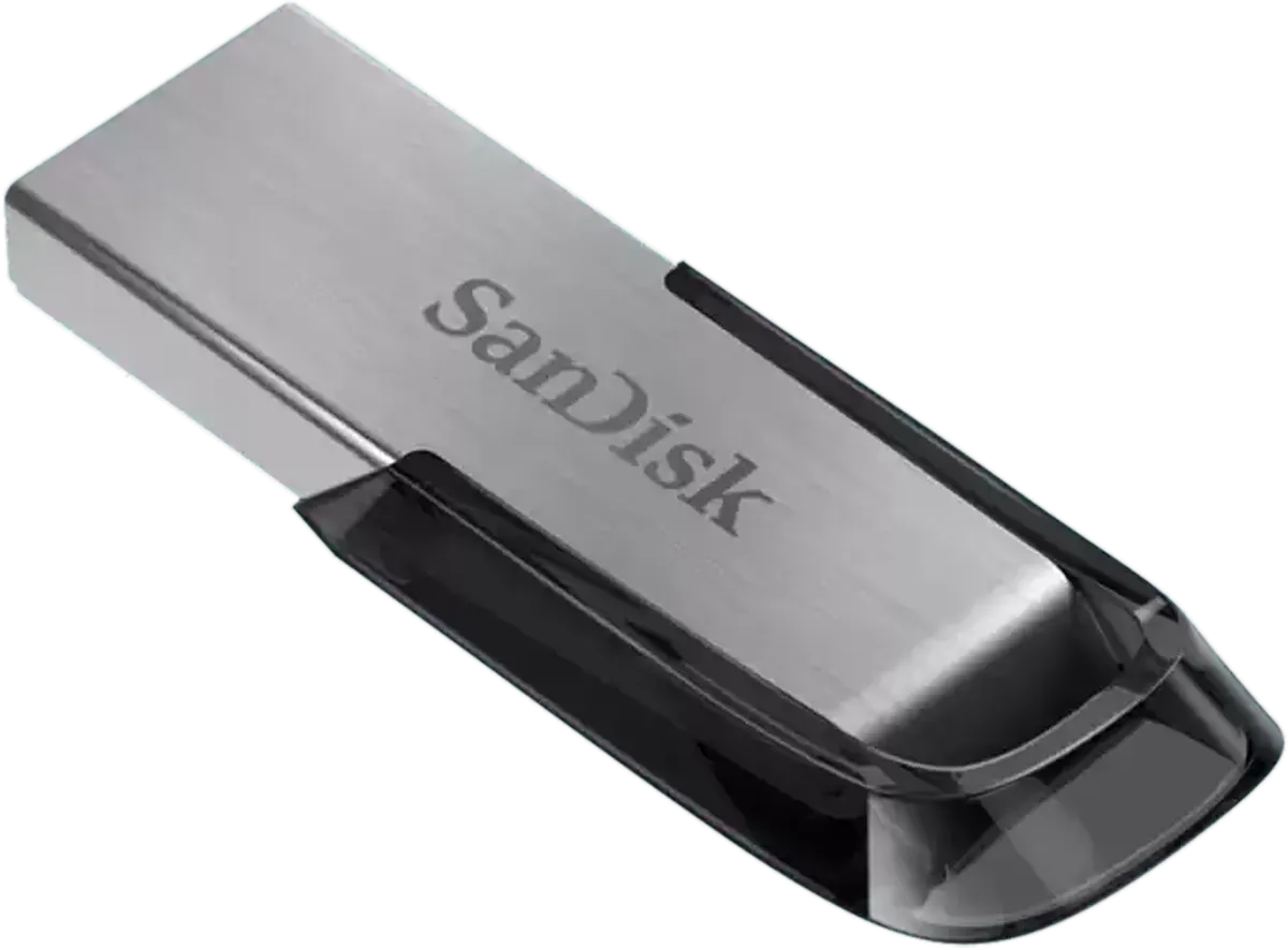 SanDisk Ultra Flair 128GB USB Flash Drive - Silver