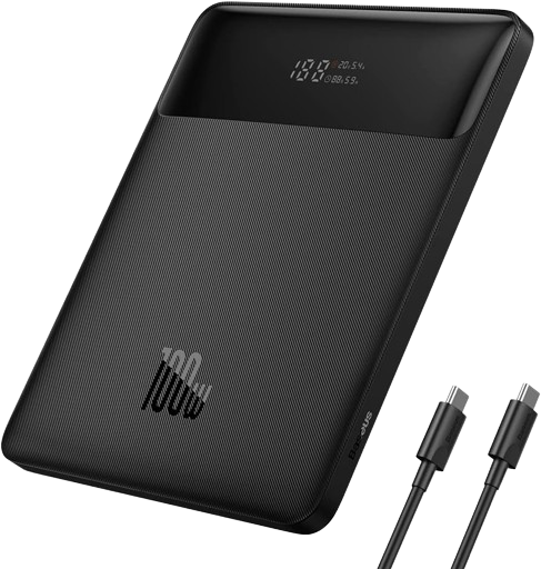 Baseus Blade Power fast Charging Power Bank 20,000mAh 100w Black