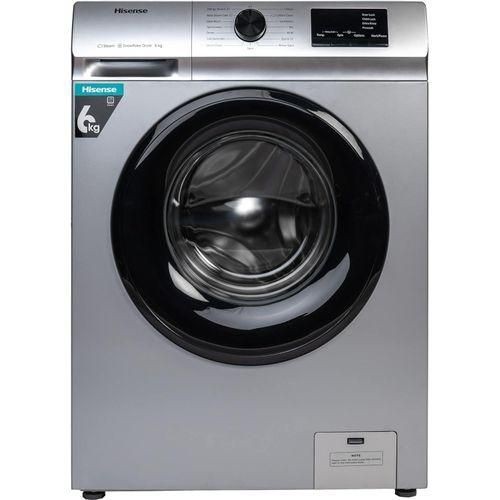 Hisense 6Kg Original Fully Automatic Washer 2024 Design Front Loading Washing Machine - Silver