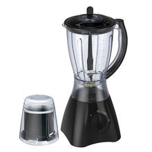 Saachi 2 Jars Blender + Grinder, Pulse Function, Auto-Clean Capability , 1.5 litres- Black