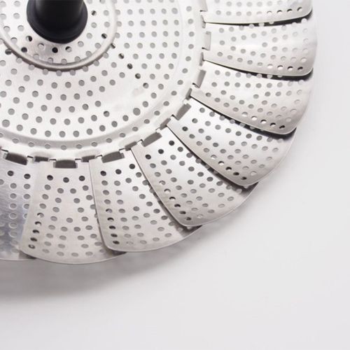 Folding Steamer Cookware Kitchen Durable Steamer Rack Pot Steaming Tray Stand