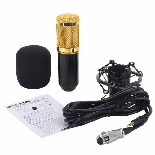 "Professional BM-800 Condenser Microphone Kit: Studio Vocal Recording Mic for KTV Karaoke"
