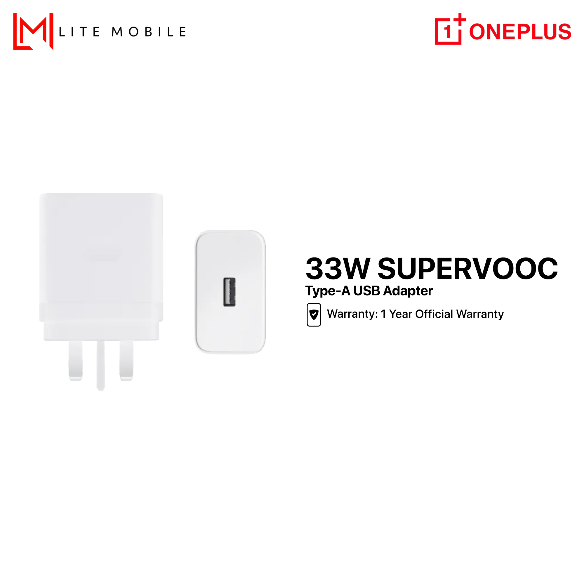 OnePlus 33W SUPERVOOC Charger