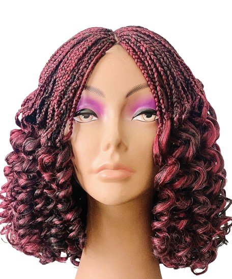 Short twisted Wig