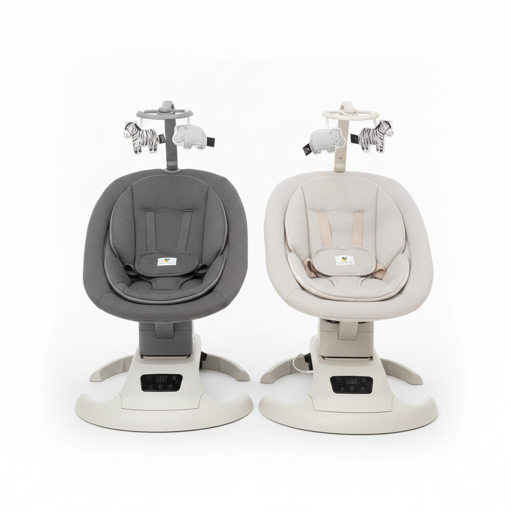 Baby Electric Swing Chair | Automatic Bouncer | Animal Toy Bar | Newborn to 9kg