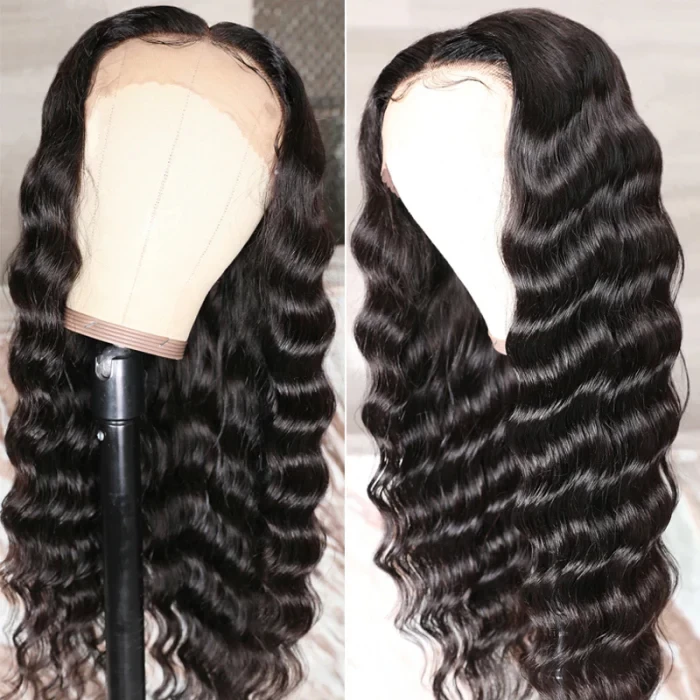 Virgin Brazilian Loose Deep Wave 13x4