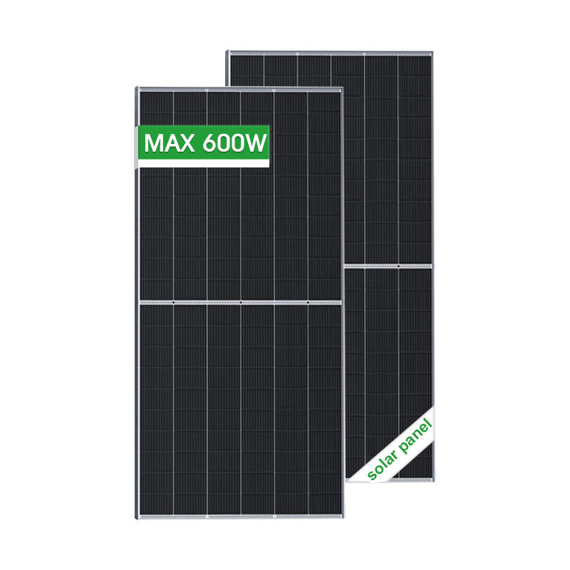 Solar Panel 600W 24V Monocrystalline - Black