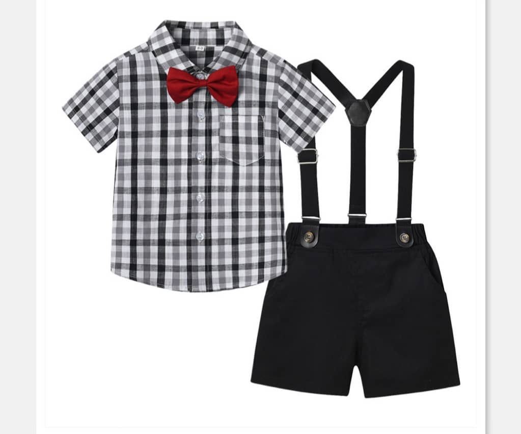 Baby boy suspenders