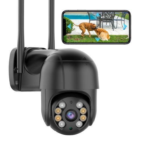 HD 4K PTZ Outdoor Wifi IP CCTV Camera