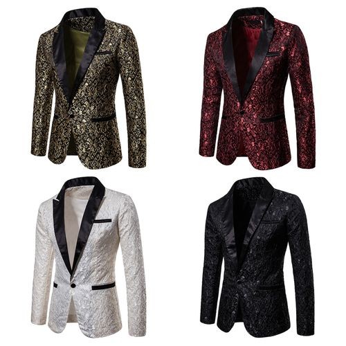 Men's Single one B Jacket Wedding attire for fashion men in the modern world