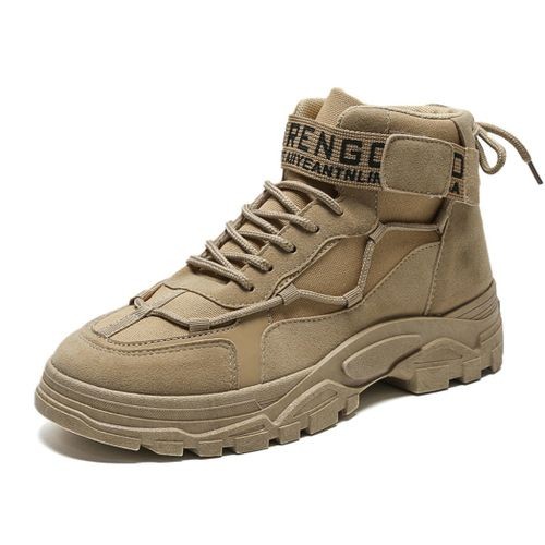 Men Casual High-Top Walking Sneakers Work Shoes