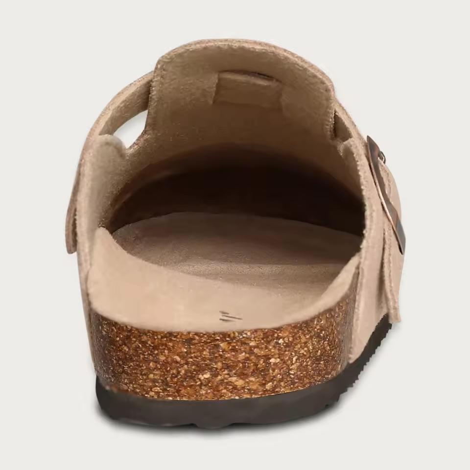 Crestar Unisex Suede Comfort Clogs
