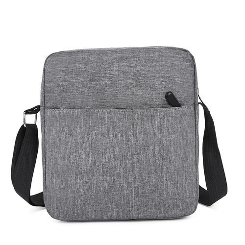 Three-piece Men's Backpack Computer Bag-Black/Gray