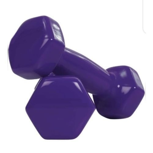 A Pair Of Vinyl Dumbbell - Assorted Colors