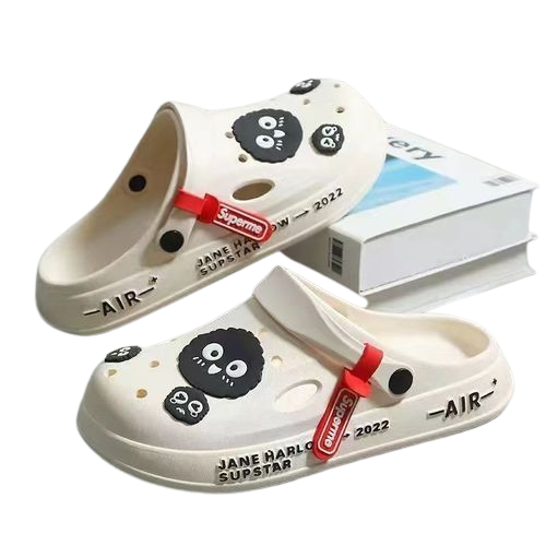Crocs Sandals Slippers Hole Shoes Men's Thick-soled Non-slip Breathable Two-wear