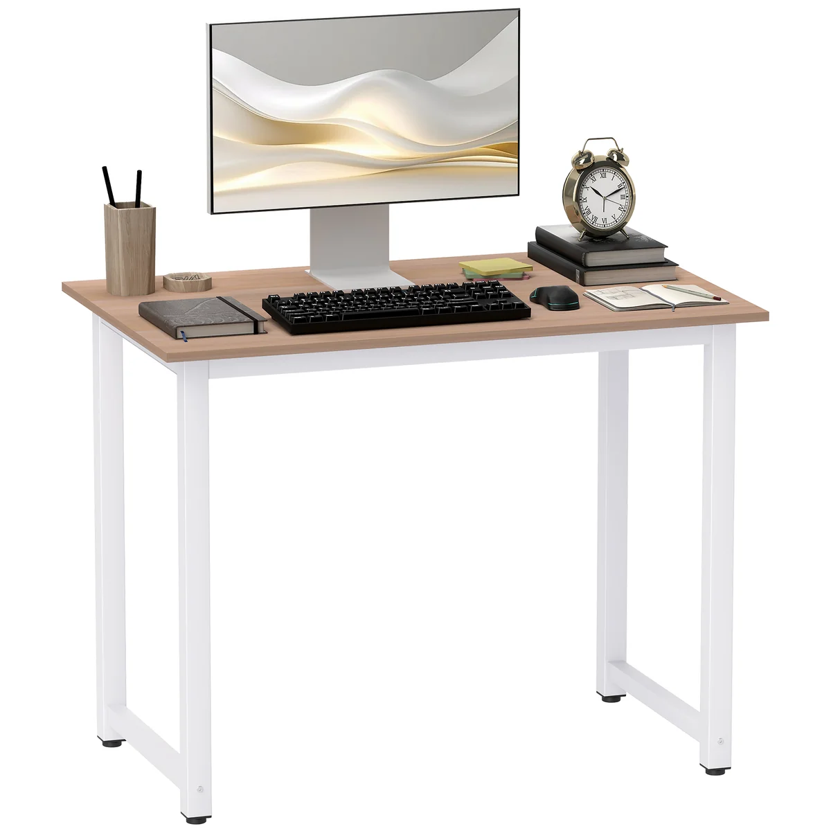 Computer Desk - 100x50cm - White