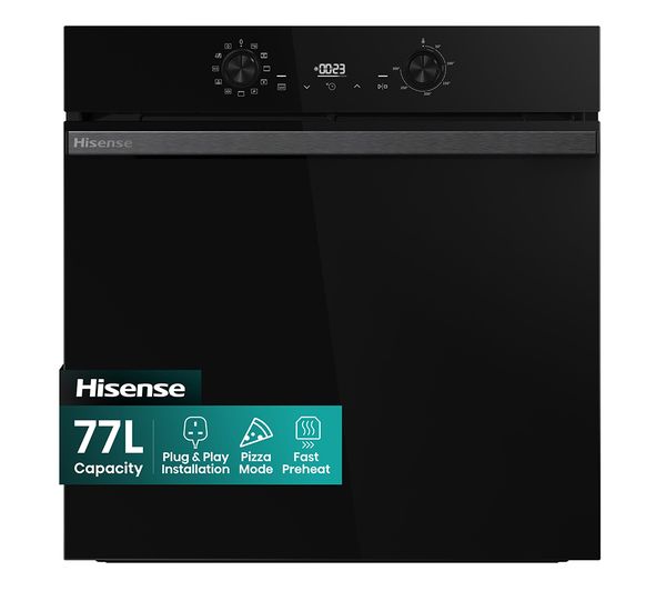 Hisense 2 in 1 Electric Oven + Cooktop - Black
