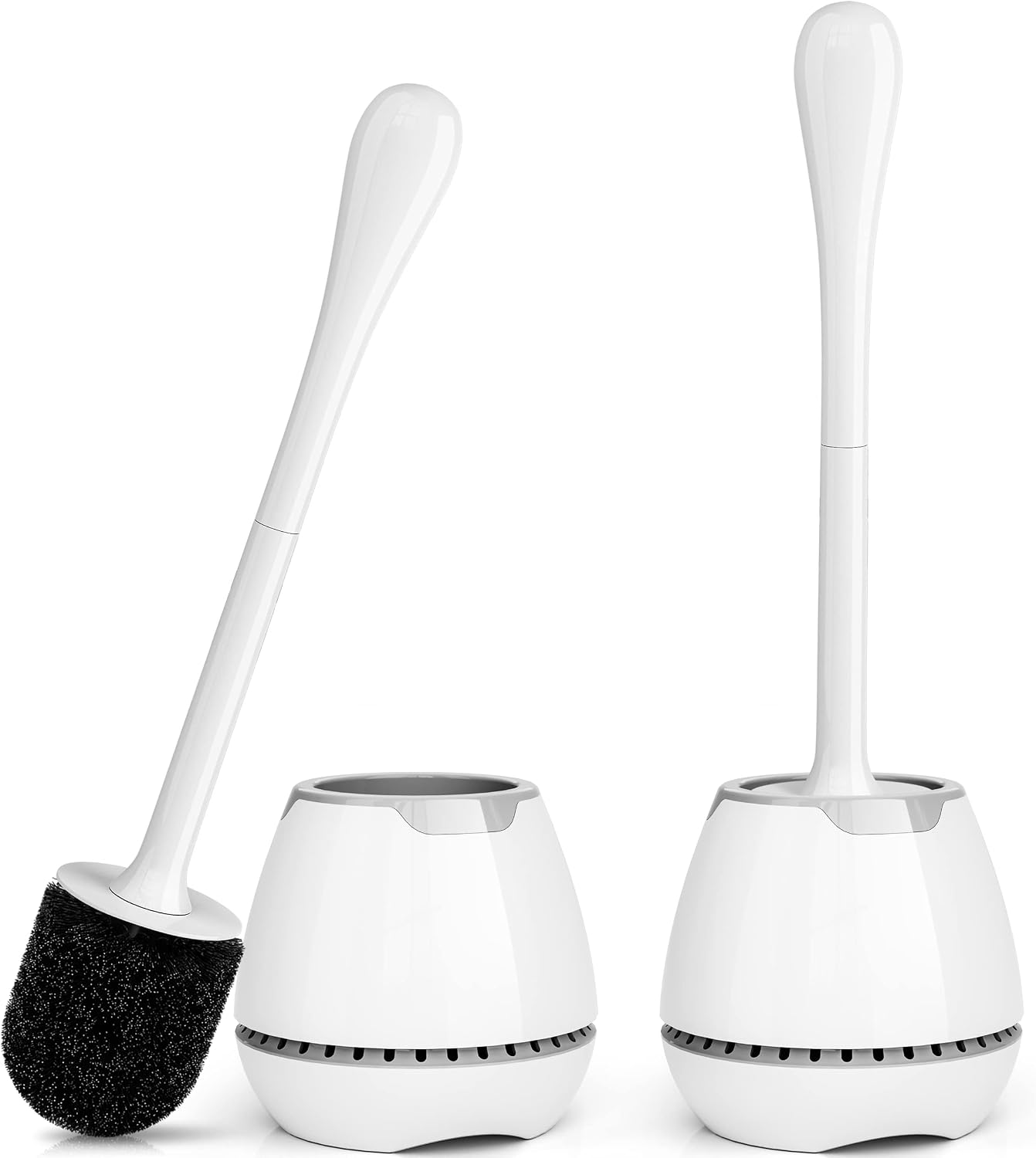 Toilet Brush Set - White