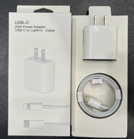Original iPhone 20W charger EU US Plug PD Apple Charger type-C fast charging