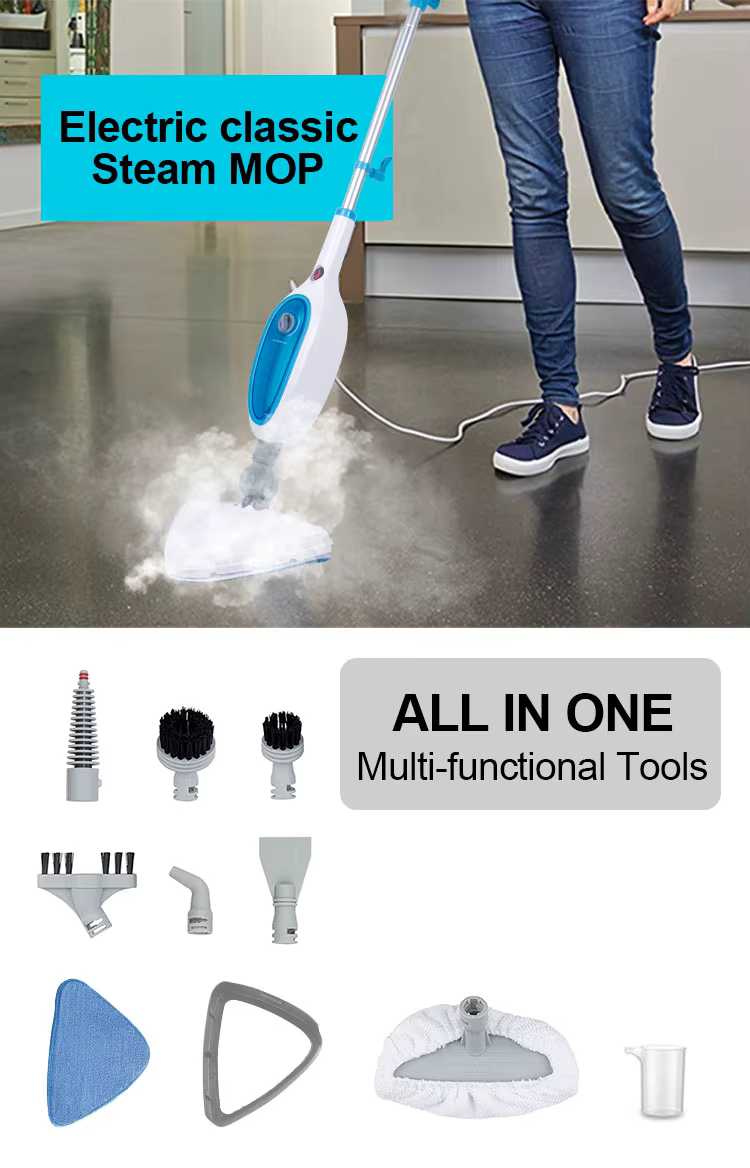 Steam Mop - 1300W - Blue